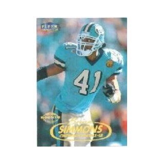 1998 Fleer Tradition #240 Brian Simmons RC Sports Collectibles