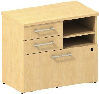 Bush Business Furniture 300SFP30AC 30 W Lower Piler/Filer Cabinet (B/B/F)   Natural Maple, Maple