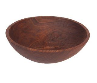 Amish Solid Wood   15" Walnut bowl   Salad Bowls
