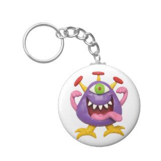 Monster Party Keychains