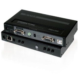 ConnectPRO EOC KVMUSA1 USB/VGA/Serial KVM Extender w/DDM Computers & Accessories