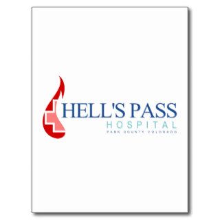 Hell's Pass Hospital, Park County CO Post Card