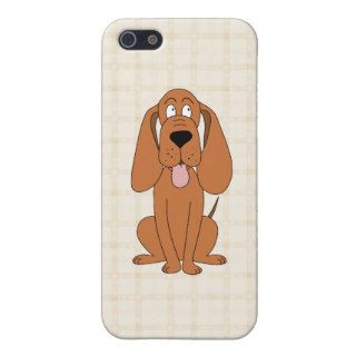 Brown Dog Cartoon. Hound. Cases For iPhone 5