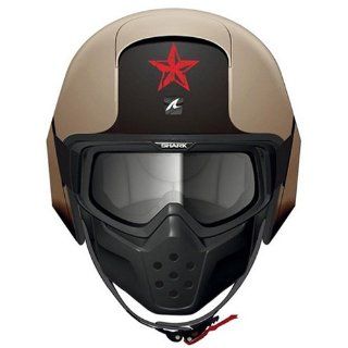 Shark Raw Soyouz Matte Gold/Black Full Face Helmet Automotive