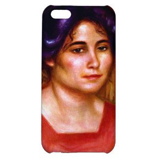 Gabrielle with red blouse by Pierre Renoir iPhone 5C Case