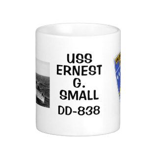USS ERNEST G. SMALL  DD 838 MUG