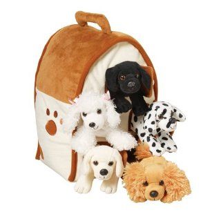 Peek A Boo Puppies with cozy condo Toys & Games