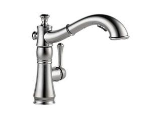 Delta 4197 DST Cassidy Single Handle Pull Out Kitchen Faucet   Kitchen Sink Faucets  