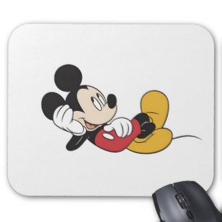 Mickey & Friends Mickey Laying Down Mouse Pad