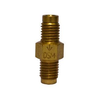 Trico DSM 1M Brass Central Lubrication Meter Unit, M8 x 1.0 UNF, 1 Flow Rate Industrial Lubricants