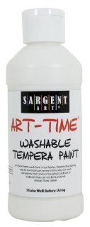 Sargent Art 22 3396 8 Ounce Art Time Washable Paint, White