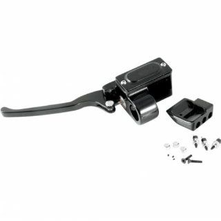 GMA Engineering Hydraulic Clutch Master Cylinder Assembly w/ Switch Kit for 1in. Handlebar   9/16in. Bore   Black GMA HC 5 B Automotive
