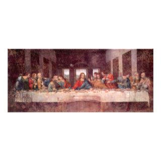 Last Supper by Leonardo da Vinci, Renaissance Art Custom Invites
