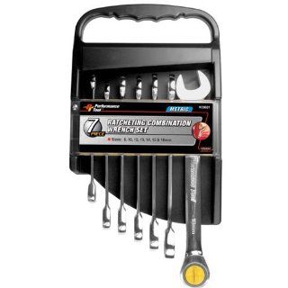 Wilmar W30631 Metric Ratcheting Wrench Set, 7 Piece   Combination Wrenches  