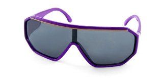 Allegra K Purple Polygon Frame Linked Lens Sunglasses for Child