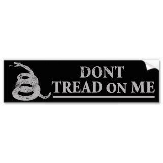 Don’t Tread on Me Bumper Stickers