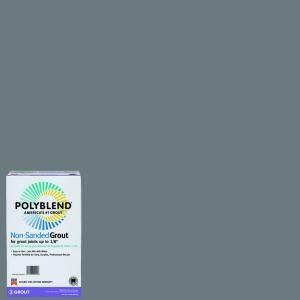 Custom Building Products Polyblend #165 Delorean Gray 10 lb. Non Sanded Grout PBG16510