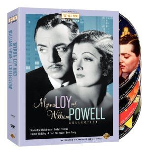 Myrna Loy and William Powell Collection (Manhattan Melodrama / Evelyn Prentice / Double Wedding / I Love You Again / Love Crazy) Myrna Loy, William Powell, Jack Carson, Clark Gable Movies & TV