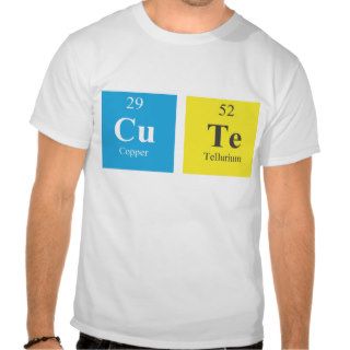 Funny periodic table cute t shirt.