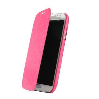 JWS GROUP KLD ENGLAND Series Classic Stand Leather Flip Folio Wallet Case Cover for Samsung Galaxy S4 i9500(hot pink) Cell Phones & Accessories