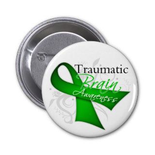 Traumatic Brain Injury Awareness Ribbon Pin