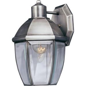 Filament Design Infinite Wall Mount 1 Light Outdoor Pewter Incandescent Lantern HD MA43158845