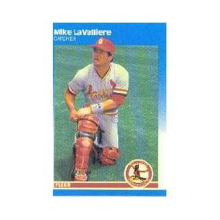 1987 Fleer #302 Mike LaValliere RC Sports Collectibles