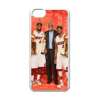 Custom Miami Heat Cover Case for iPhone 5C W5C 302 Cell Phones & Accessories