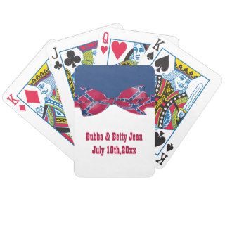 Genuine Redneck Wedding Party Bicycle Playing Cards