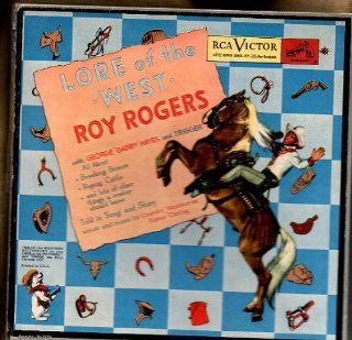 Boxed set of Roy Rogers LORE OF THE WEST. RCA WY 388 Music