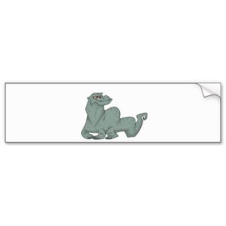 Komodo Dragon Bumper Sticker