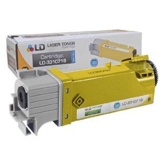 LD © Compatible Toner to Replace Dell D6FXJ / 331 0718 High Yield Yellow Toner Cartridge for your Dell 2150 & 2155 Color Laser Printers Electronics
