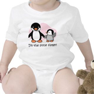 Little Sister Penguin t shirts