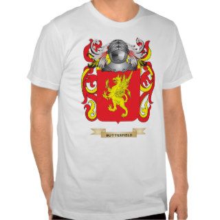 Butterfield Coat of Arms (Family Crest) Tshirt