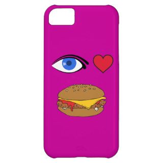 I Love Cheeseburger   Eye Heart Cheeseburgers iPhone 5C Cover