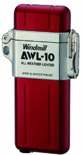 Windmill AWL All Weather Lighter, Red WM307 1001  Camping Lanterns  Sports & Outdoors
