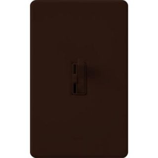 Lutron Toggler 1.5 Amp Single Pole/3 Way Quiet 3 Speed Slide To Off Fan Control  Brown AYFSQ F BR