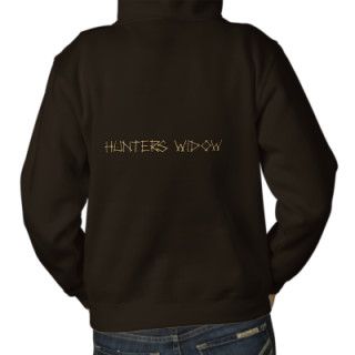 Hunters Widow Embroidered Hooded Sweatshirt