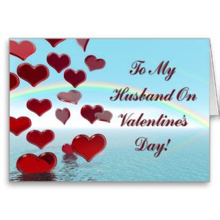 Happy Valentine's Day for husband Greeting Cards