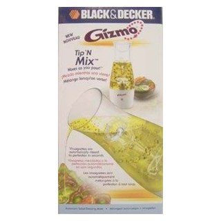 BLACK & DECKER SALAD DRESSING MIXER IN WHITE GIZMO SERIES   CASE PACK OF 3 Oil Bottles Kitchen & Dining