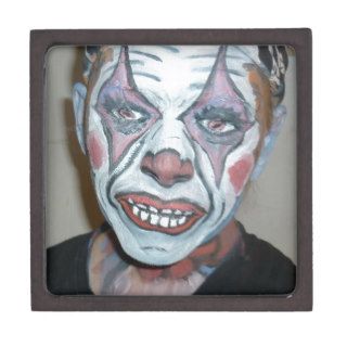 Sad Clowns Scary Clown Face Painting Premium Jewelry Boxes