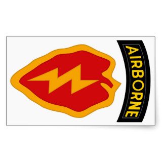 25th Infantry Airborne Sticker
