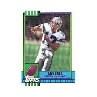 1990 Topps #338 Dave Krieg Sports Collectibles