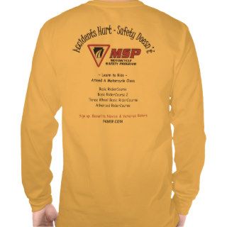 PAMSP Accidents Hurt Safety Doesn't Shirt
