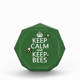 Keep Calm and Keep Bees   all colours Award