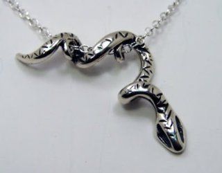 A Petite Sterling Silver Snake Necklace Pendant Necklaces Jewelry