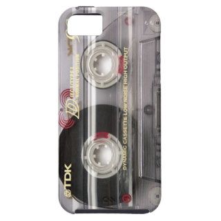 Cassette Tape Clear iPhone 5 Case