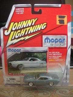 Johnny Lightning Toys R Us Mopar Or No Car 1970 Plymouth Cuda 340 Light Blue #34 