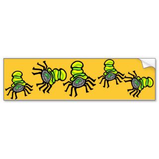 Scary Spider  Bumper Stickers