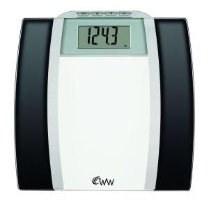 Weight Watchers 12.2 in. x 12.4 in. Glass Body Analysis Scale WW78